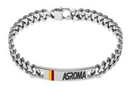 Pulsera Lowell Hombre A.S. Roma in Acero B-RB025UAS - B-RB025UAS